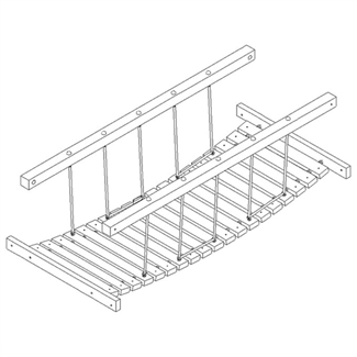 Bilder von Hängebrücke 240cm