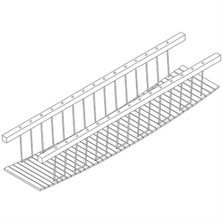 Bilder von Hängebrücke 420cm
