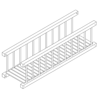 Bilder von Starrbrücke 320cm