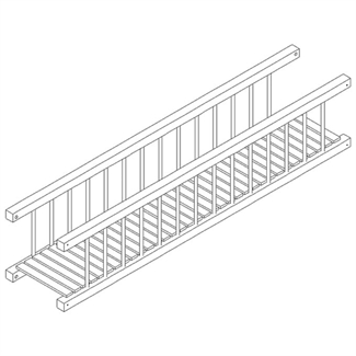 Bilder von Starrbrücke 440cm