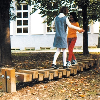 Bilder von Klötzchen-Brücke