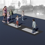 Trampolin colortramp® «double-fun L»