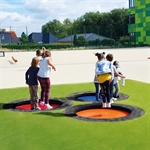Trampolin colortramp® «triple-fun Pi»