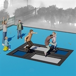 Trampolin variotramp «pure-fun Variante 1»