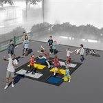 Trampolin variotramp «pure-fun Variante 5»