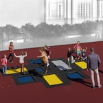 Trampolin variotramp «eccentric-fun Variante 1»